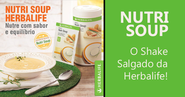 Shake Salgado Herbalife - Nutri Soup